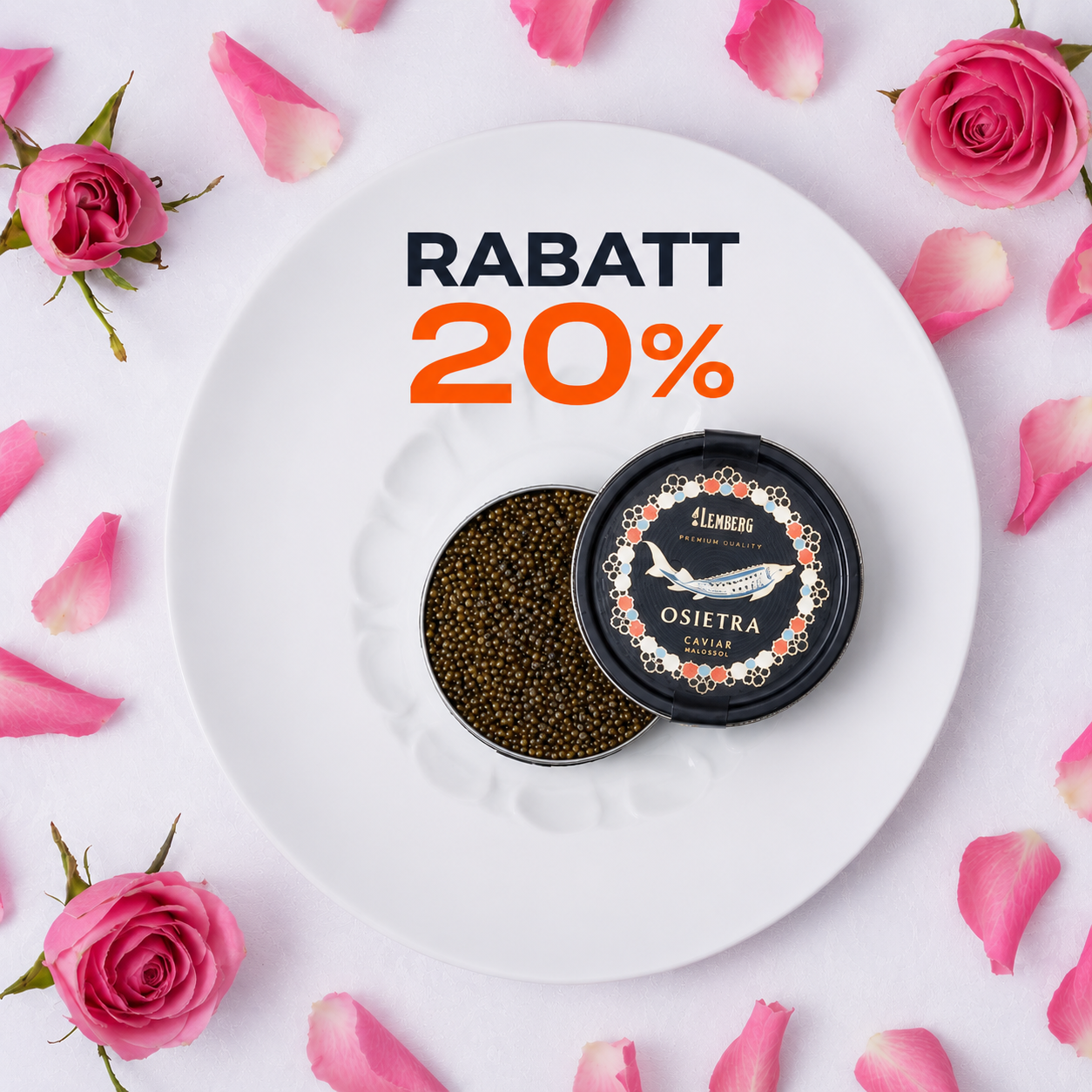 20% off caviar