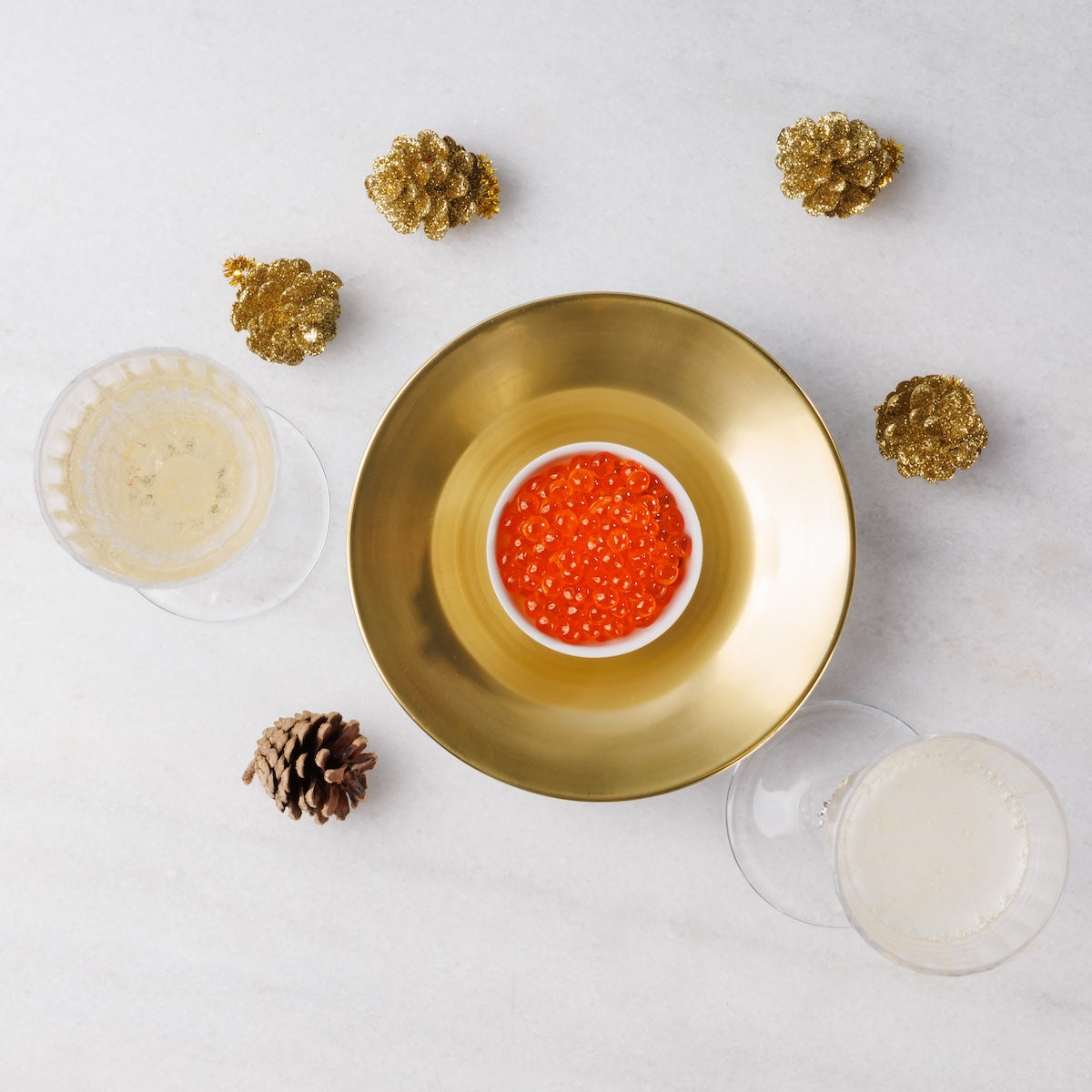 LOT d’œufs de saumon kéta 400 g, 5 + 1 OFFERT