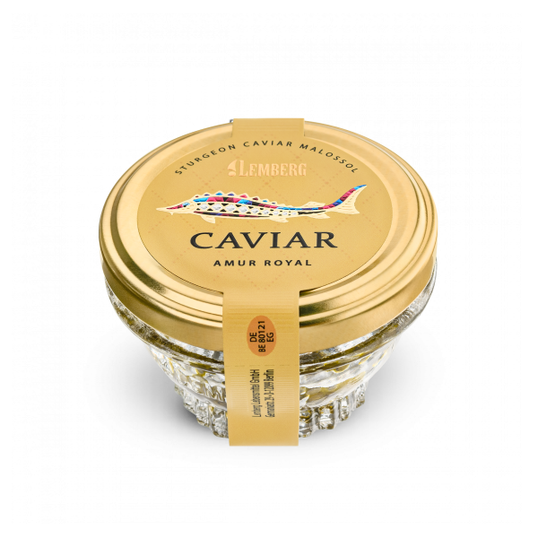 Caviar Amur Royal, sans conservateurs, 50 g