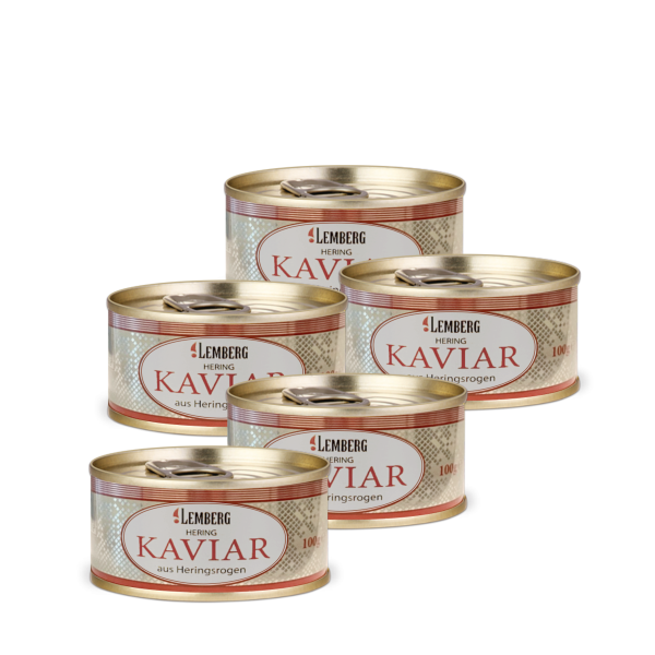 Herring roe, 5 x 100g