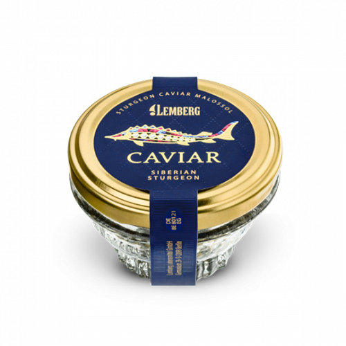 Caviar d'esturgeon de Sibérie