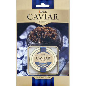 Caviar d'esturgeon de Sibérie, 30g